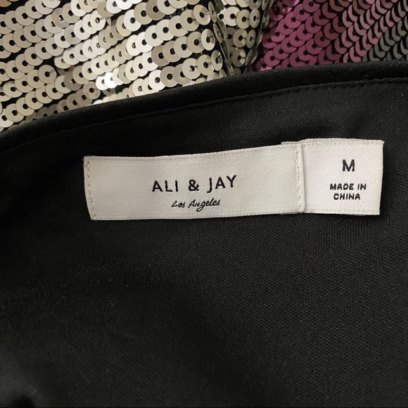 ALI & JAY I'm With Andi Sequin Minidress MEDIUM - Picture 9 of 10